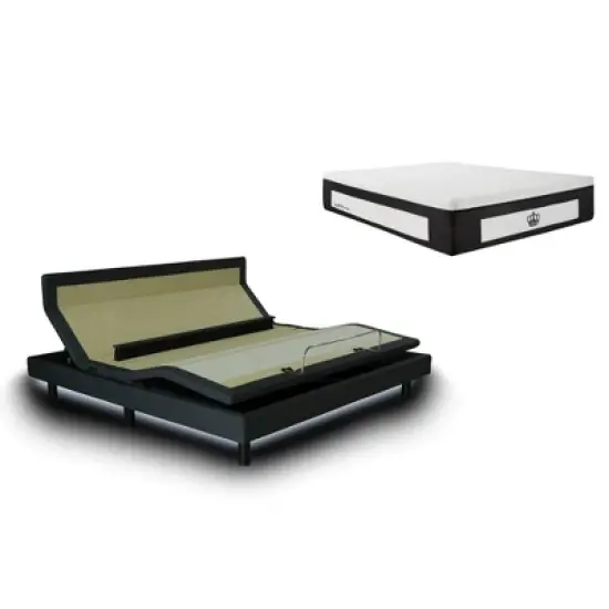 Dynasty Mattress 14" LaComfort Gel Memory Foam Mattress Bed Medium Firm image {4}