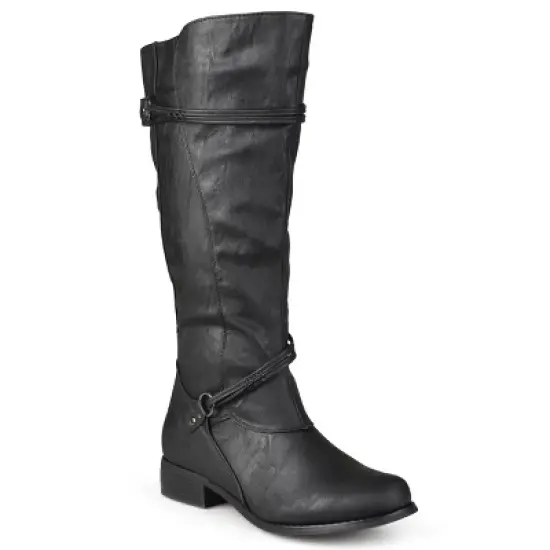 Journee Collection Wide Calf Women's Harley Boot image {9}