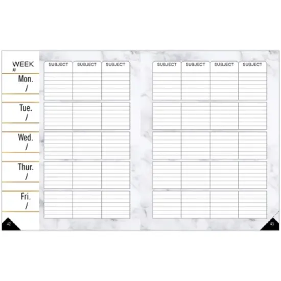 Schoolgirl Style Simply Boho Teacher Planner image {2}