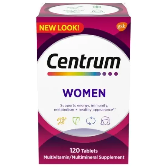Centrum Women Multivitamin/Multimineral Supplement Tablets - 120ct image {1}