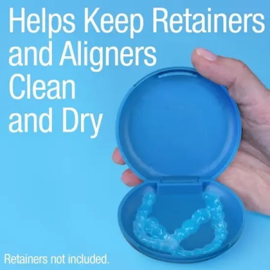 Impresa [3 Pack] Retainer Case Set Intended for Invisalign Teeth Aligner - Slim Pocket-Sized Aligner Case image {2}