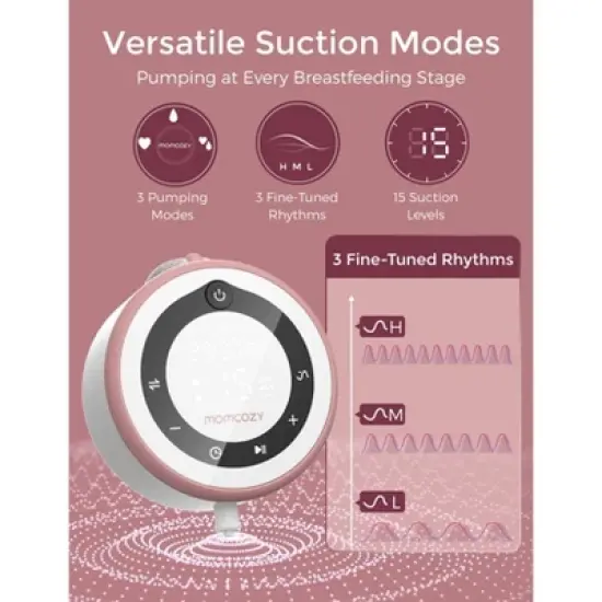 Momcozy Hospital Grade Breast Pump - V1 Pro image {3}