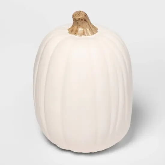 13" Carvable Faux Halloween Pumpkin - Hyde and EEK! Boutique&trade; image {2}