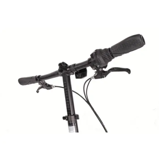 ZiZZO Campo 7 Speed 20" Folding Bike - Black image {5}