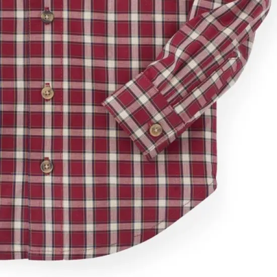 Hope & Henry Boys' Poplin Button Down Shirt, Infant image {3}