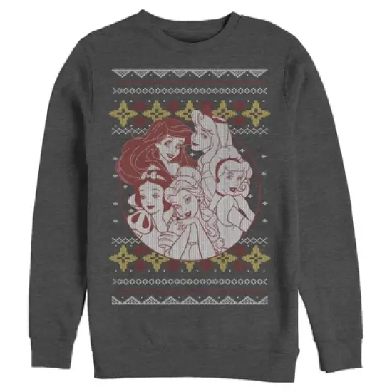 Men's Disney Princesses Ugly Christmas Favorite Sweatshirt image {2}