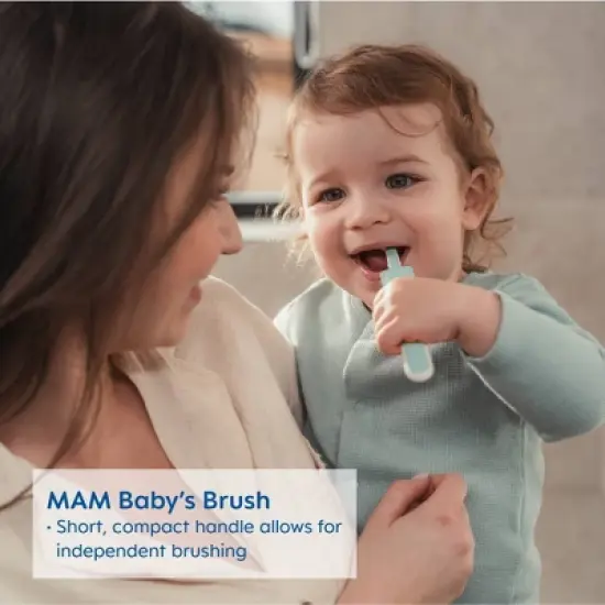 MAM Learn to Brush Toothbrush Extra Soft - 2pk image {3}