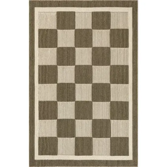 nuLOOM Lavonia Checkered Indoor/Outdoor Area Rug image {9}