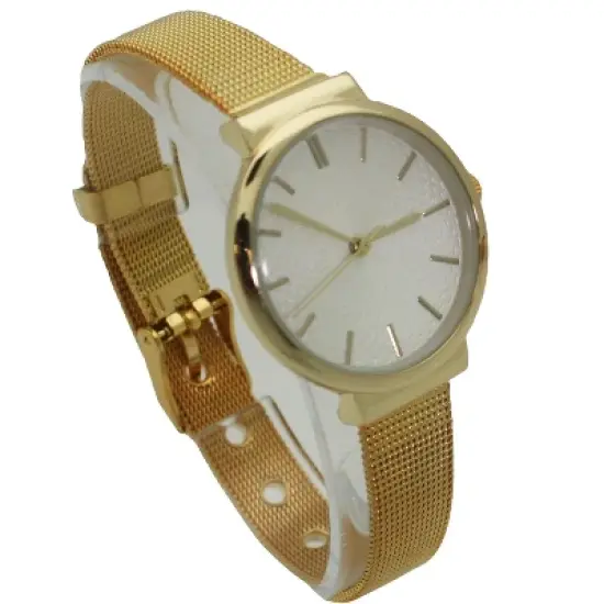 Olivia pratt small face with mesh band watch image {2}