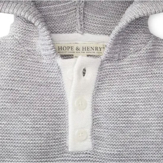 Hope & Henry Boys' Hooded Pullover Sweater, Infant image {1}