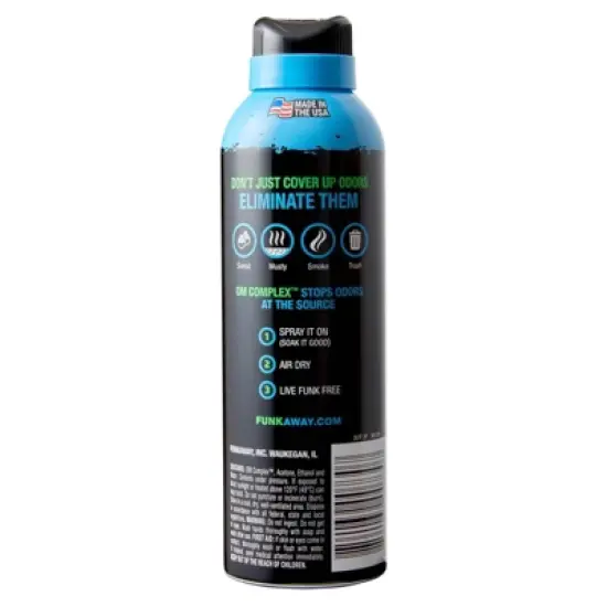 FunkAway Extreme Odor Eliminating Sport Spray - 2pk image {2}