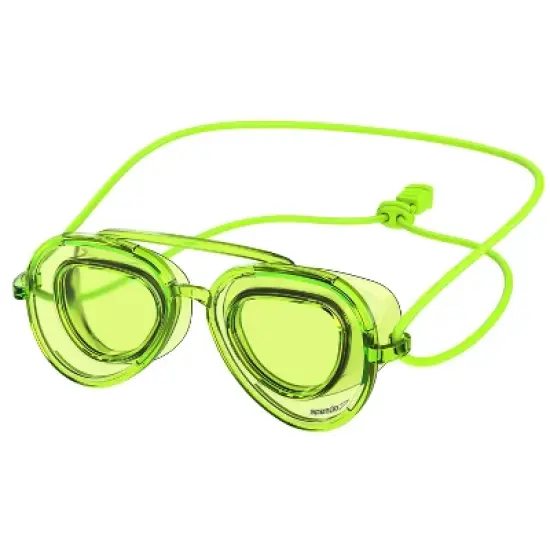 Speedo Kids' Sunny Vibes Swim Goggles - Lime Aviator: Anti-Fog, Adjustable Strap image {5}