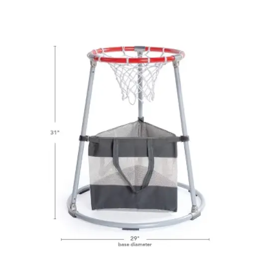 Kaplan Early Learning Toddler Basketball Hoop with Storage Bag image {3}
