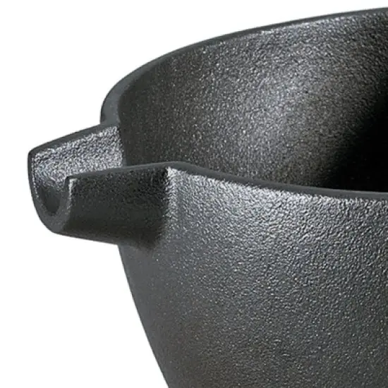 Zassenhaus "XL" Mortar & Pestle, cast iron, 3.75"H image {2}