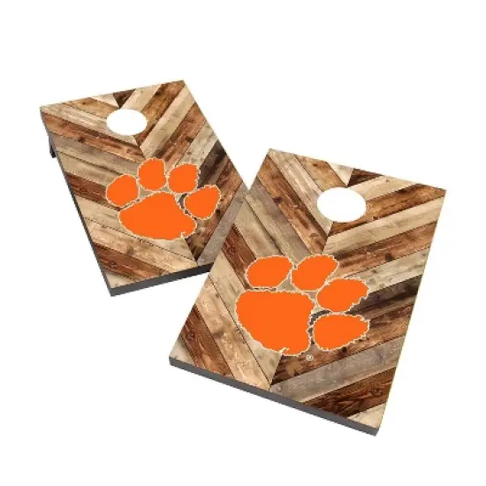 NCAA Clemson Tigers 2'x3' Cornhole Bag Toss Game Set image {1}