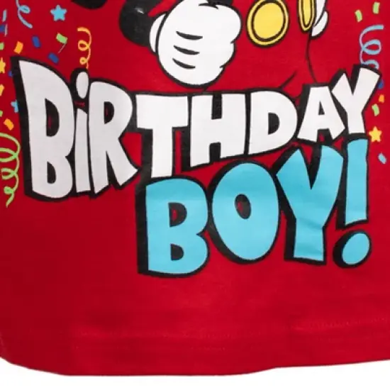 Disney Pixar Toy Story Pixar Cars Mickey Mouse Buzz Lightyear Lightning McQueen Birthday Baby T-Shirt Toddler image {6}