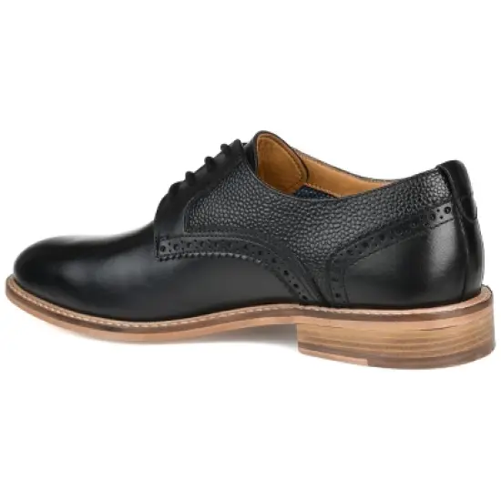 Thomas & Vine Medium and Wide Width Mens Clayton Tru Comfort Foam Lace-up Round Toe Derby image {6}