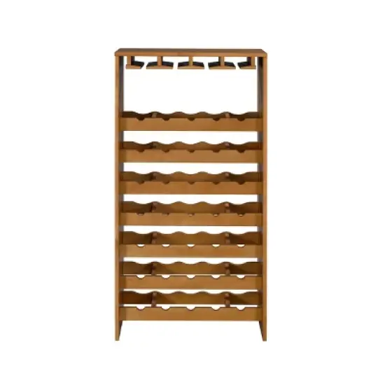 Hanzi Wine Cabinet Oak - Acme Furniture image {2}