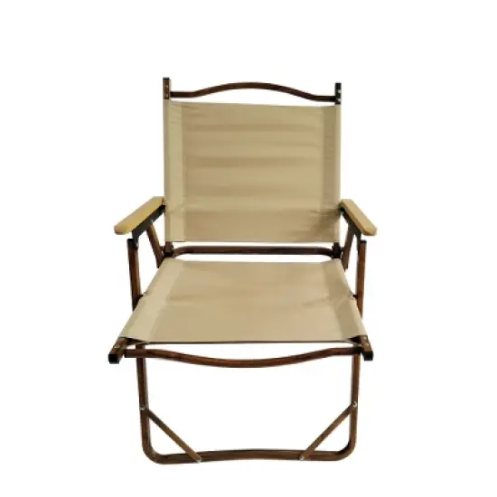 YUHAO 4PCS Foldable Frame Travel Chairs with Armrests, Lightweight & Portable for Camping, Beach, and Outdoor Activities image {4}