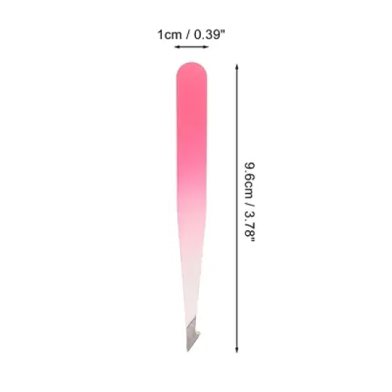 Unique Bargains Portable Eyebrow Tweezer Kit for Bathroom Travel Hotel 1 Set image {1}