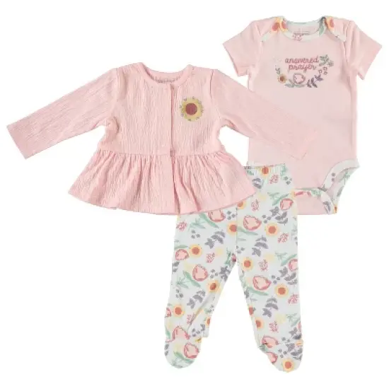 Baby Gear Baby Clothes Cardigan Layette Set for Newborns image {2}