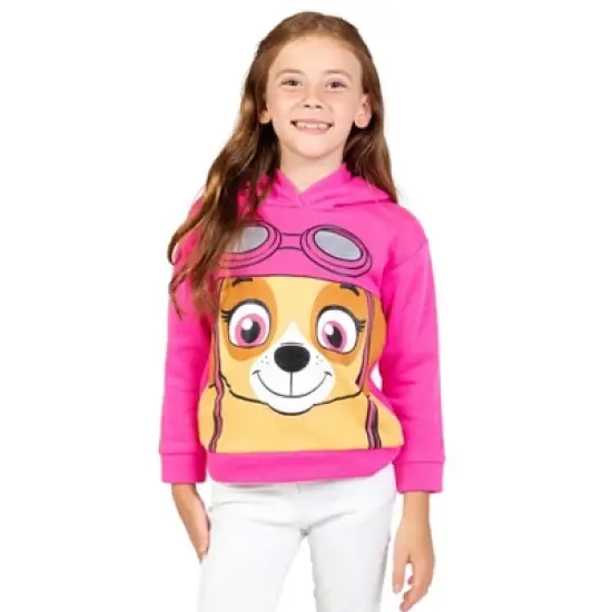 Paw Patrol Skye Girls Fleece Pullover Hoodie Little Kid image {1}