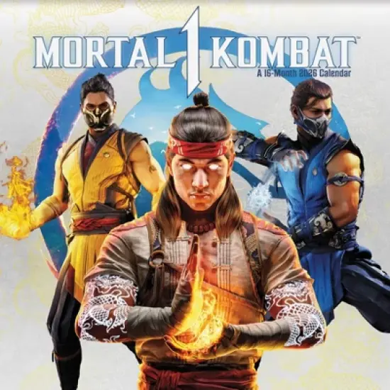 Trends International 2026 Mortal Kombat 12"x12" Wall Calendar image {7}