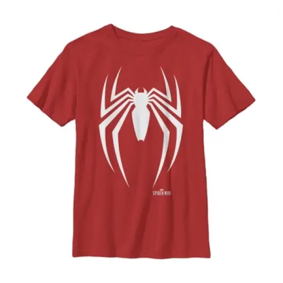 Boy's Marvel Gamerverse Spider-Man Logo T-Shirt image {2}