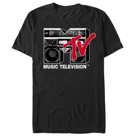 Men's MTV Boombox Logo T-Shirt image {3}