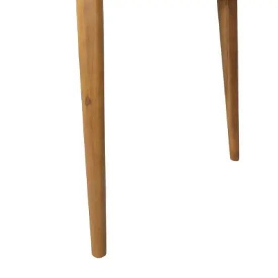 Christopher Knight Home Botsford Outdoor Acacia Wood and Wicker 7 Piece Dining Set, Teak/Mixed Mocha image {6}