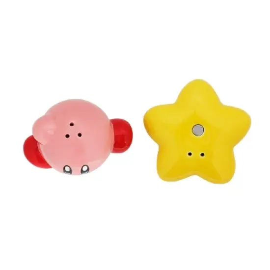 Kirby & Warp Star Sculpted Ceramic Salt & Pepper Shakers image {5}