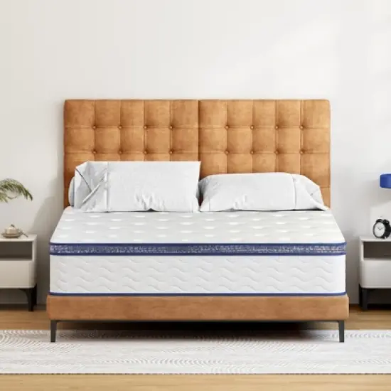 CSBDHome 10 Inch Hybrid Queen in a Box with Gel Memory Foam, Strong Edge Support image {2}