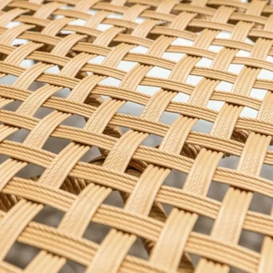 43" Rectangular Outdoor Propane Fire Pit Table, 60,000 BTU, Open-Weave Resin Wicker with Glass Guard for Patio and Backyard image {14}