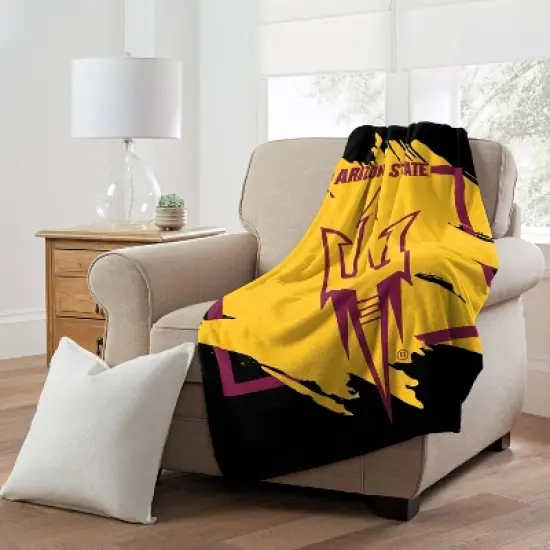 46"x60" NCAA Arizona State Sun Devils Throw Blanket image {1}