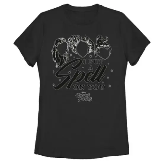 Women's Disney Hocus Pocus Spell on You Silhouette T-Shirt image {2}