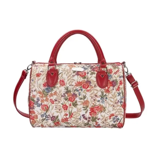 Signare USA Flower Meadow V&A Licensed Travel Bag image {6}