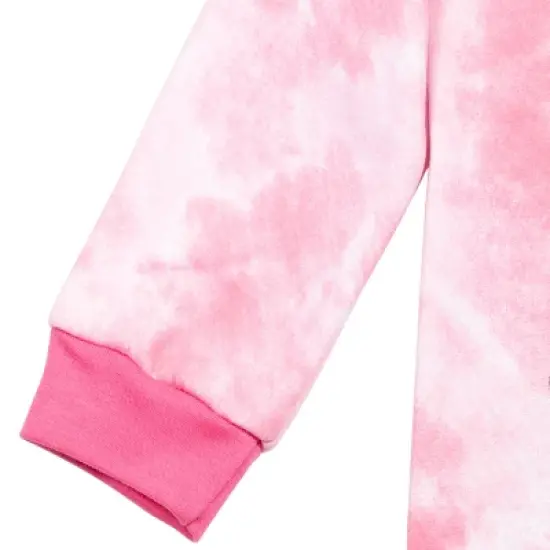 TROLLS Poppy Toddler Girls Fleece Pullover Sweatshirt & Leggings Set Pink  image {4}