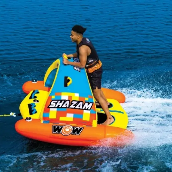 WOW Shazam 2-Person Standing Steerable Towable image {4}
