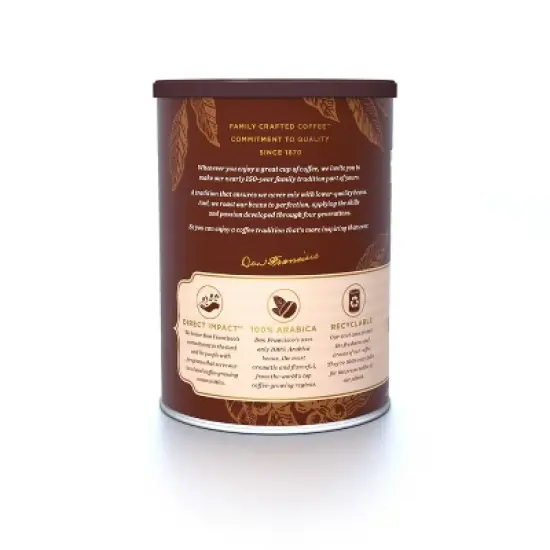 Don Francisco's Hawaiian Hazelnut Flavored Medium Roast Ground Coffee - 12oz image {2}