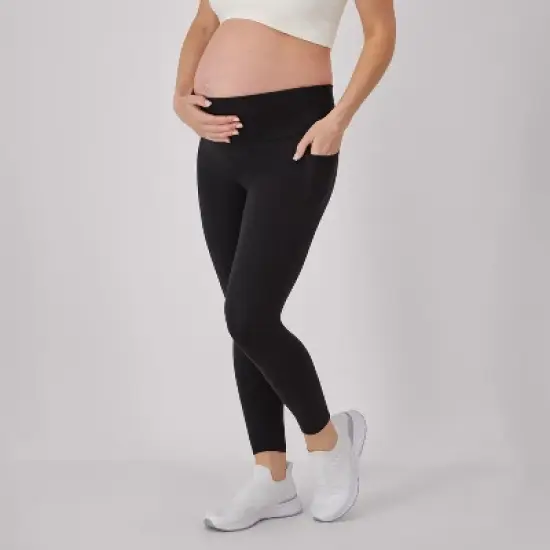 Hanes Maternity Women's Stretch & Recover 7/8 Leggings, 25" Inseam image {5}