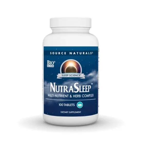 NutraSleep by Source Naturals, Inc.  -  100 Tablet image {3}