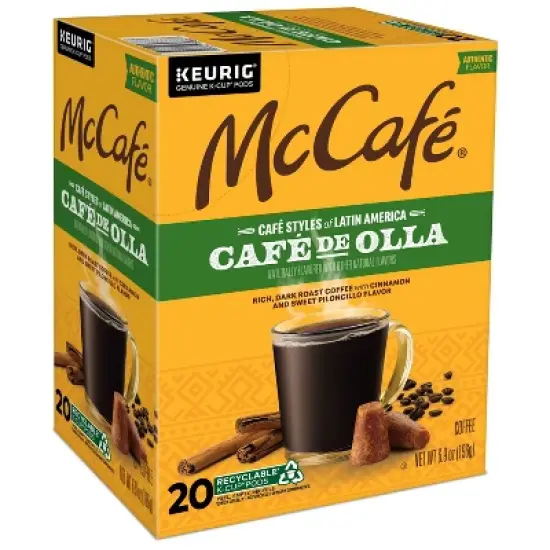 McCafe Caf&eacute; de Olla Dark Roast K-Cup Pods - 20ct image {5}