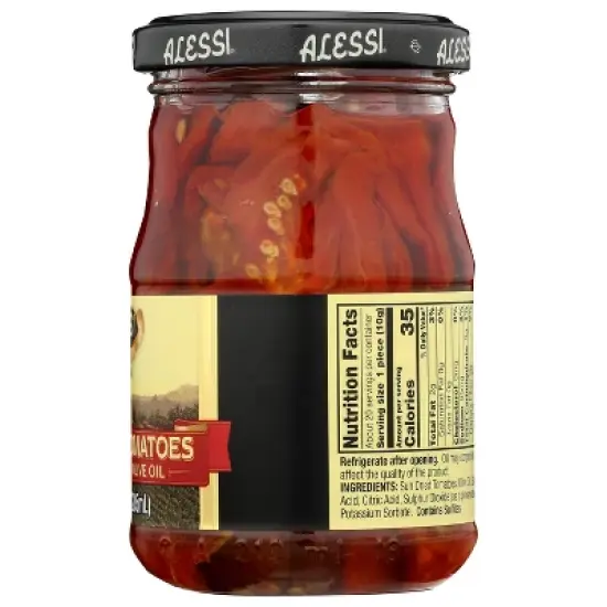 Alessi Sun Dried Tomatoes in Olive Oil - 7 fl oz image {2}