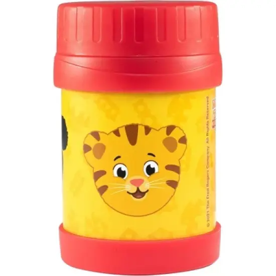 Daniel Tiger's Neighborhood Stainless Steel 13 oz Food Jar for Kids - Vacuum Double Wall Insulated, Leak-Proof Jar, Fits Inside All Lunch Boxes & Bags image {5}