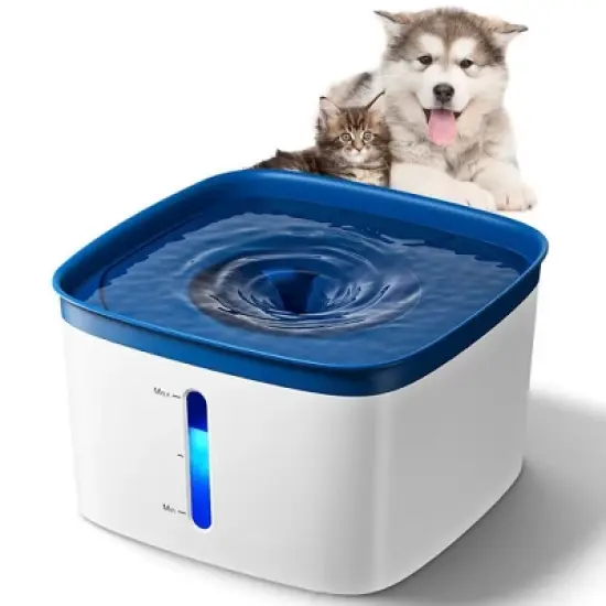 GOTGELIF 4L Automatic Pet Water Fountain with Adjustable Flow & Quiet Pump image {10}