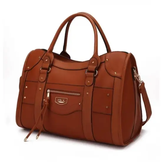 MKF Collection Patricia Vegan Leather Women&rsquo;s Duffle Bag by Mia K image {12}