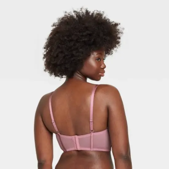 Women's Satin Lightly Lined Lingerie Corset - Auden&trade; image {4}