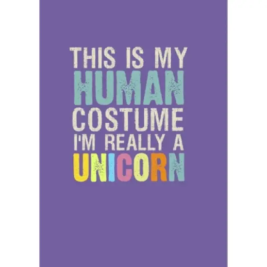 Junior's Lost Gods Unicorn in Human Costume T-Shirt image {1}