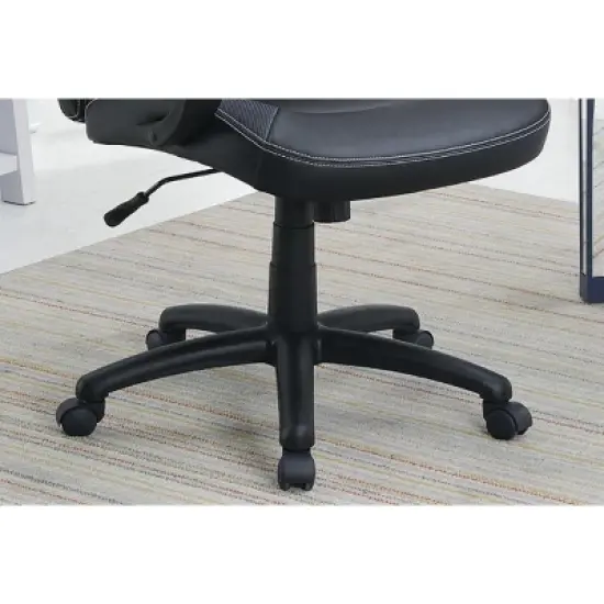 NicBex Adjustable Height Home Office Desk Chairs with Universal Wheels for Gaming Work Study image {3}