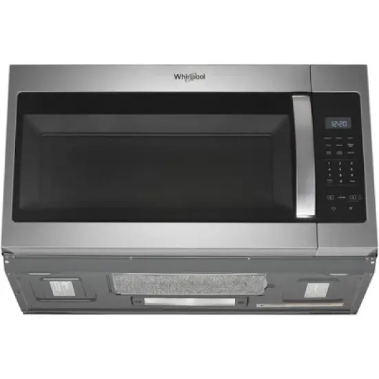 Whirlpool WMH31017HS 1.7 Cu. Ft. Stainless Microwave Hood Combination image {3}